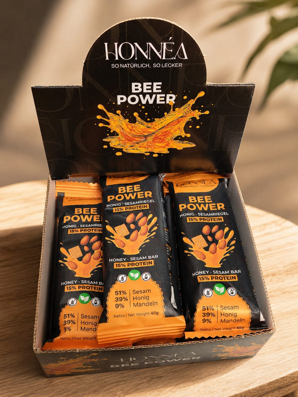 BEE POWER - Honig – Sesamriegel