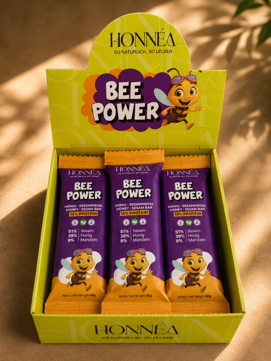 BEE POWER KIDS - Honig – Sesamriegel